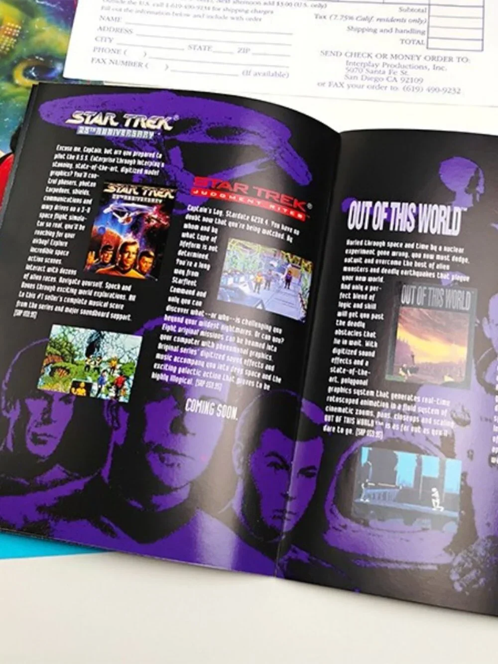 [1993] Retro Rare Star Trek Judgement Rites PC Game DOS Interplay Complete VTG